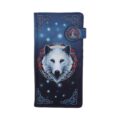 Lisa Parker Guardian of the Fall White Autumn Wolf Embossed Purse Gifts & Games 2