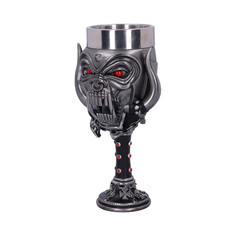 Officially Licensed Motorhead Snaggletooth Warpig Goblet Glass Goblets & Chalices 2