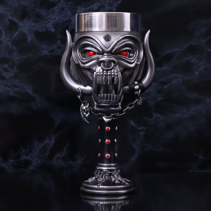 Officially Licensed Motorhead Snaggletooth Warpig Goblet Glass Goblets & Chalices 9