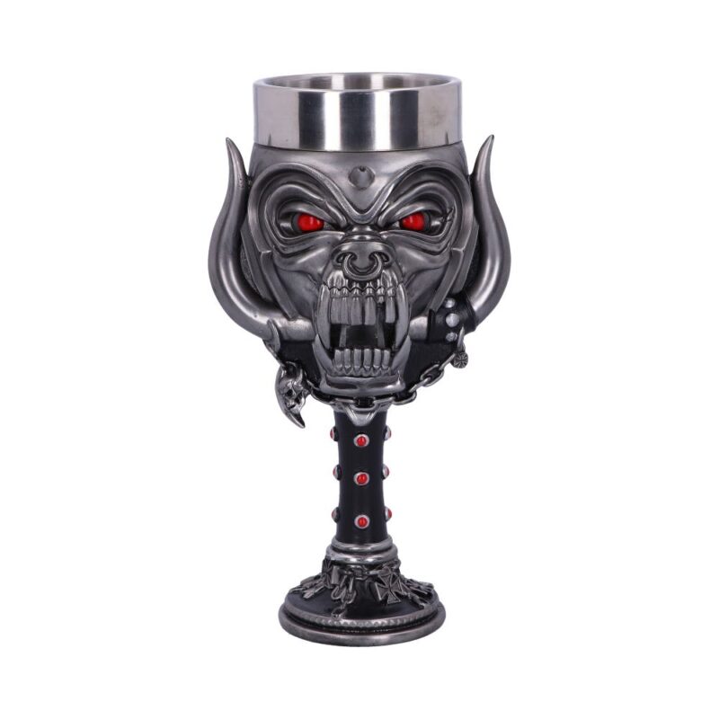 Officially Licensed Motorhead Snaggletooth Warpig Goblet Glass Goblets & Chalices