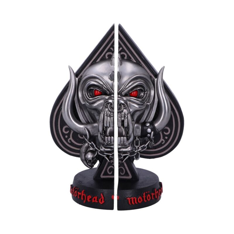 Offically Licensed Motorhead Ace of Spades Warpig Snaggletooth Bookends Bookends