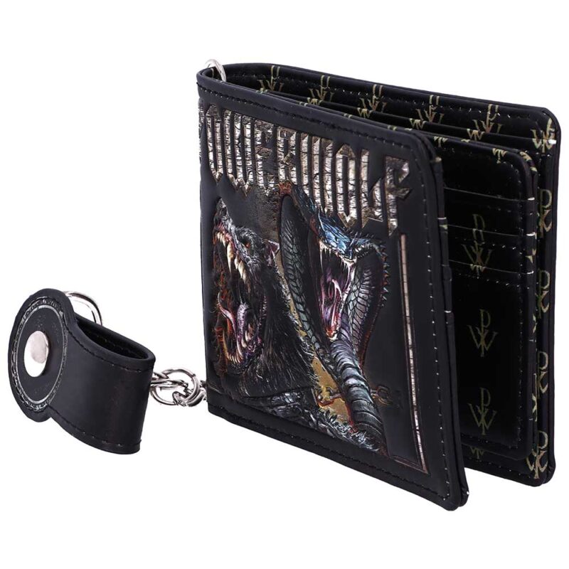 Officially Licensed  Powerwolf Kiss of the Cobra King Embossed Wallet Gifts & Games 3