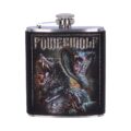 Officially Licensed  Powerwolf Kiss of the Cobra King Embossed Hip Flask Hipflasks 2