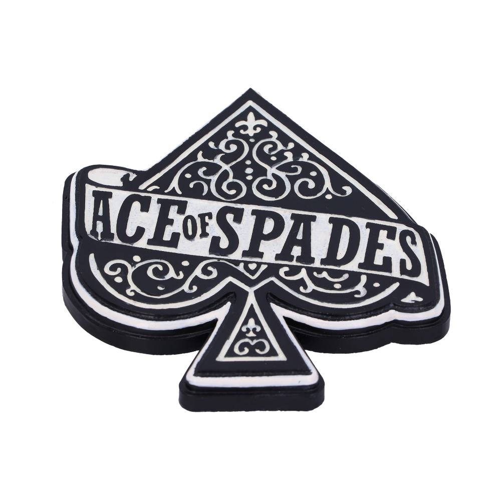 Officially Licensed Set of Four Motorhead Ace of Spades Resin Coasters Coasters
