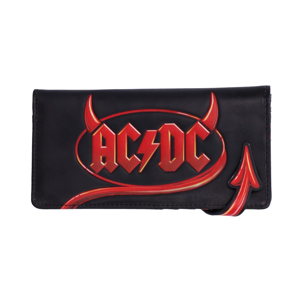 Officially Licensed AC/DC Logo Lightning Embossed Purse Wallet Gifts & Games
