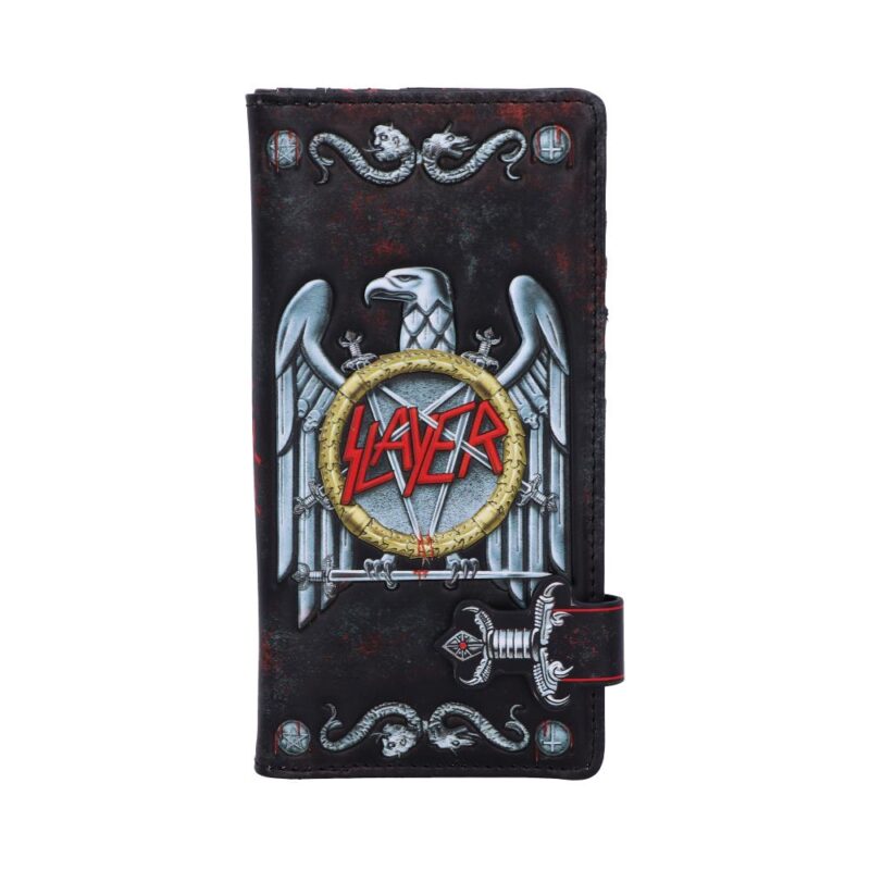 Officially Licensed Slayer Eagle Logo Embossed Purse Wallet Gifts & Games
