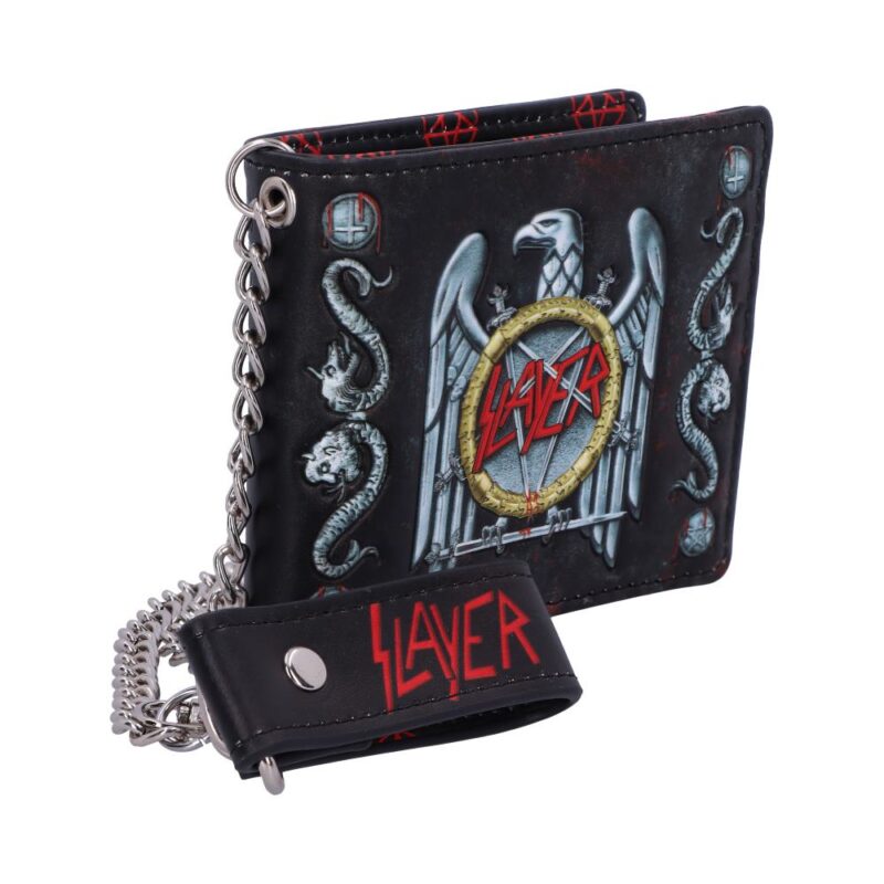 Officially Licensed Slayer Eagle Logo Embossed Wallet Purse Gifts & Games 7