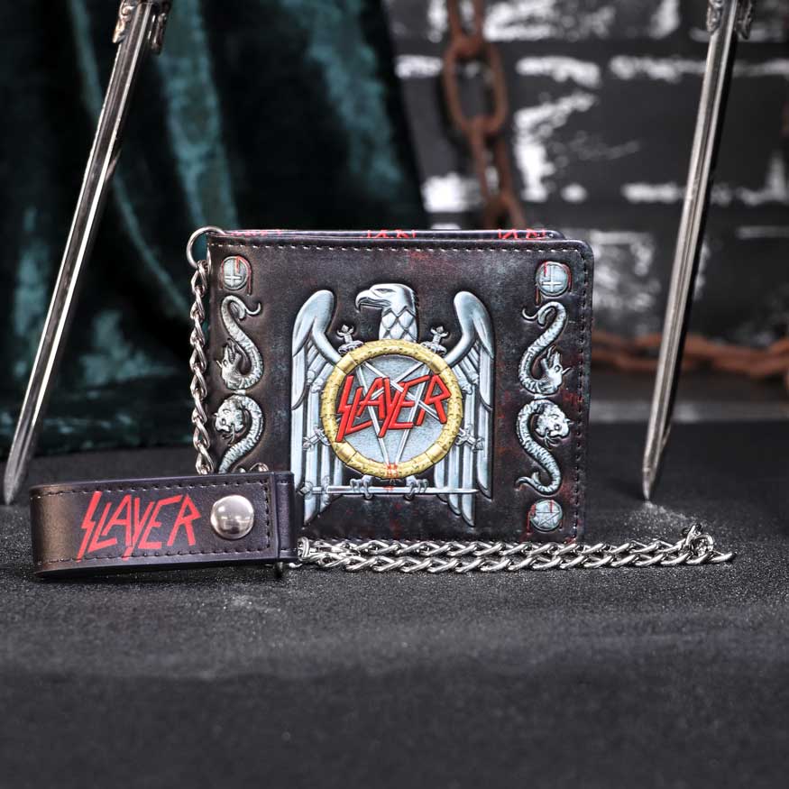 Officially Licensed Slayer Eagle Logo Embossed Wallet Purse Gifts & Games 2