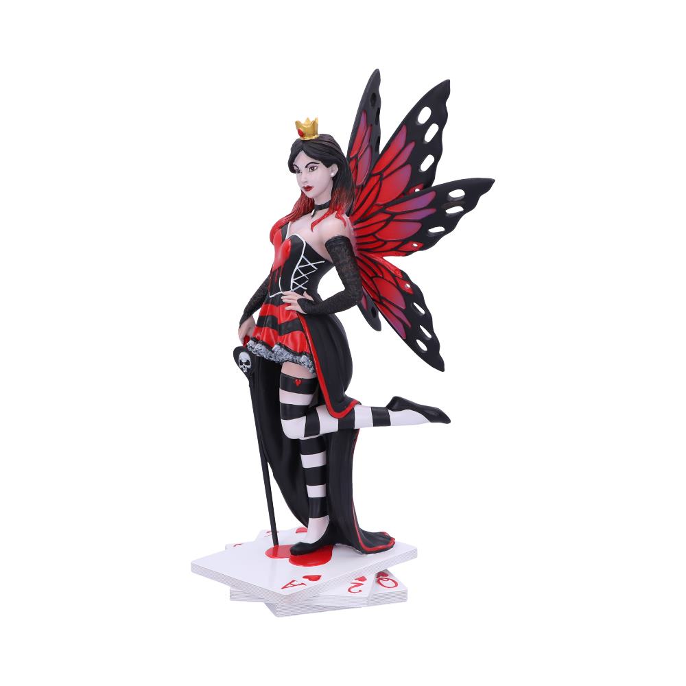 Wonderland Fairies Queen of Hearts Red Card Figurine Figurines Medium (15-29cm) 2