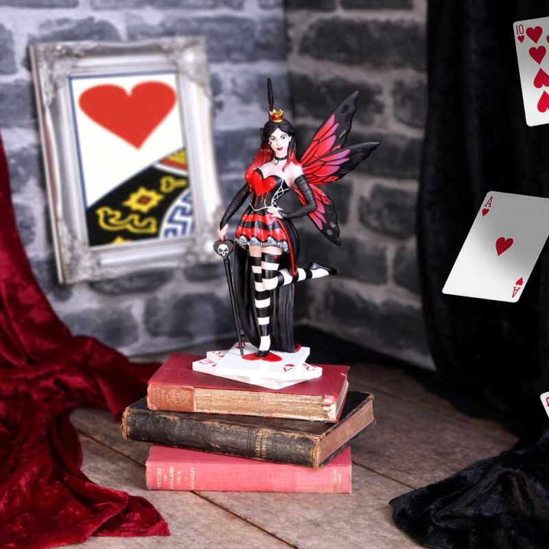Wonderland Fairies Queen of Hearts Red Card Figurine Figurines Medium (15-29cm) 9