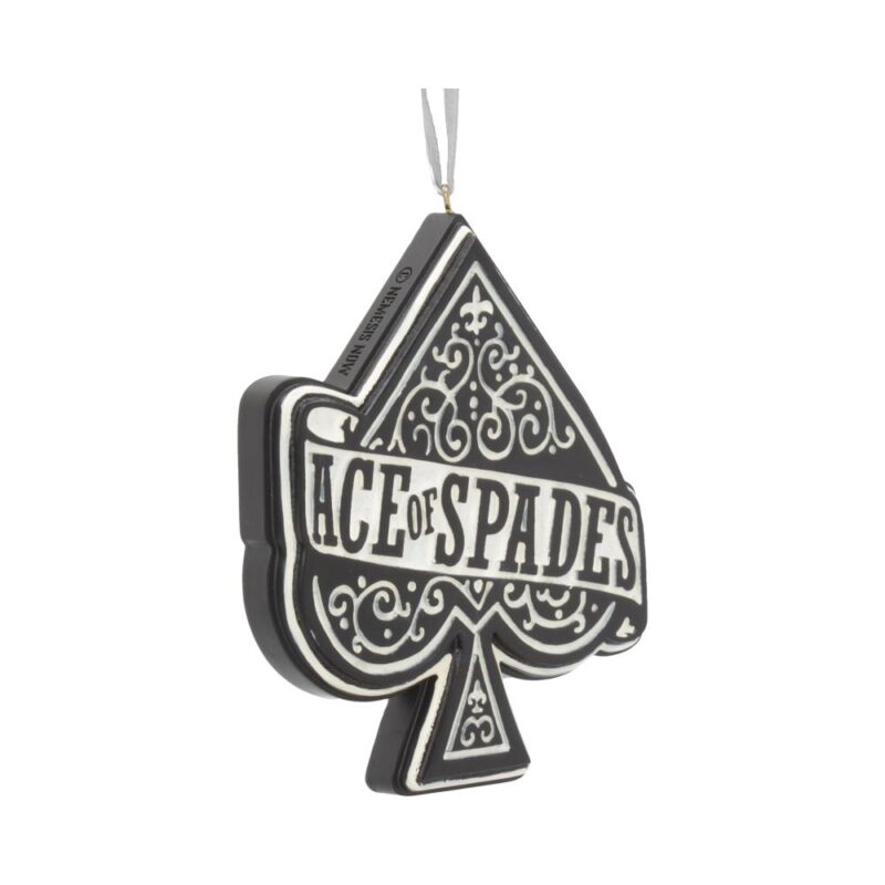 Officially Licensed Motorhead Ace of Spades Hanging Festive Decorative Ornament Christmas Decorations 5