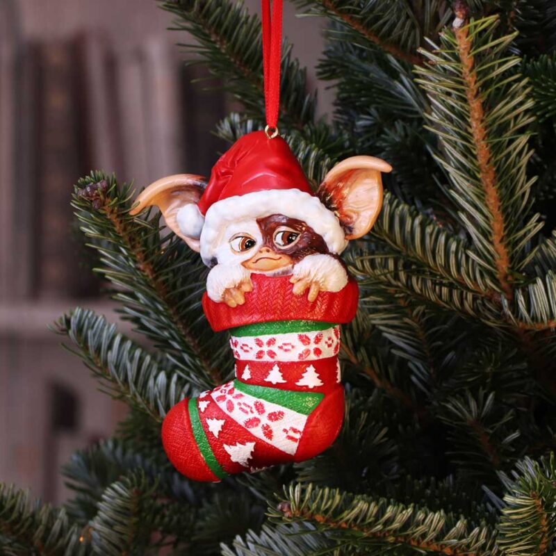Gremlins Gizmo in Stocking Hanging Festive Decorative Ornament Christmas Decorations 9