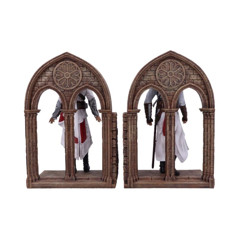 Officially Licensed Assassin’s Creed® Altaïr and Ezio Library Gaming Bookends Bookends 5