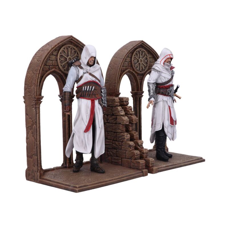 Officially Licensed Assassin’s Creed® Altaïr and Ezio Library Gaming Bookends Bookends 7