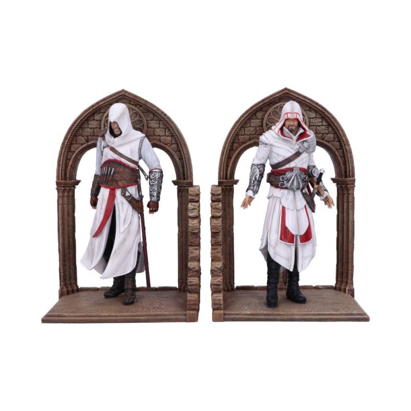 Officially Licensed Assassin’s Creed® Altaïr and Ezio Library Gaming Bookends Bookends