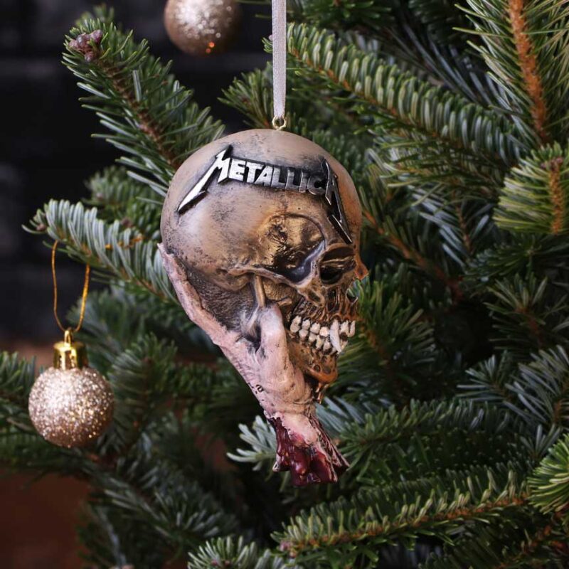 Officially Licensed Metallica Sad But True Festive Hanging Decorative Ornament Christmas Decorations 9