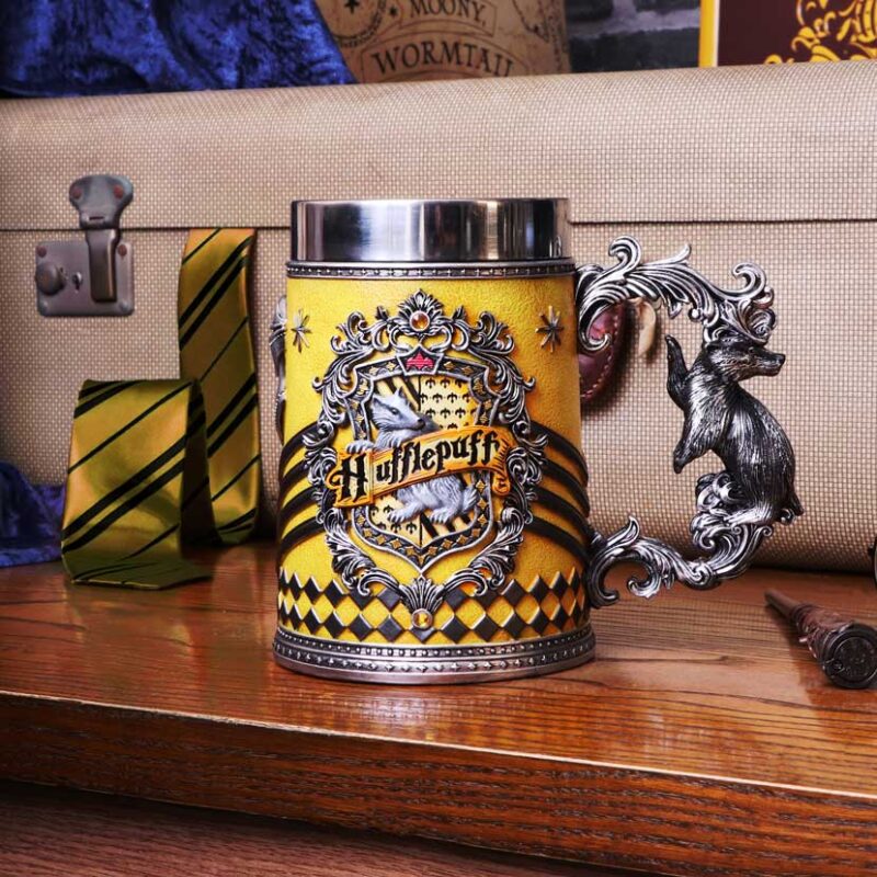 Harry Potter Hufflepuff Hogwarts House Collectable Tankard Homeware 3