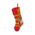 Officially Licensed Harry Potter Gryffindor Stocking Hanging Festive Ornament Christmas Decorations 6