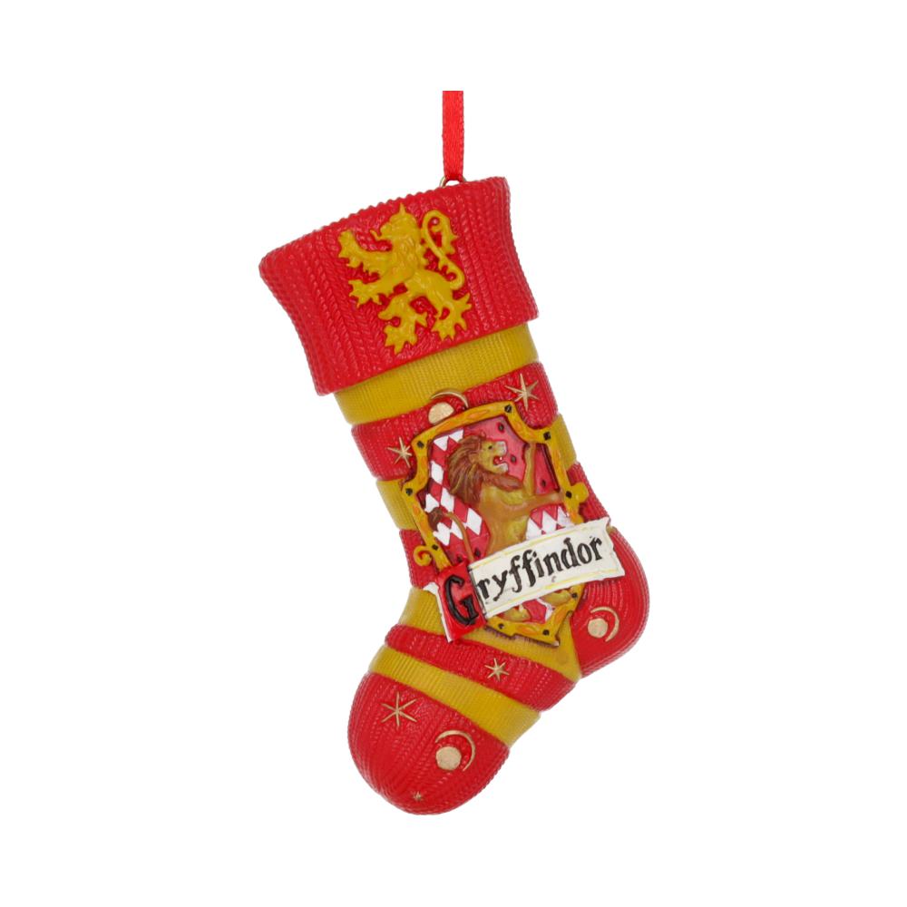 Officially Licensed Harry Potter Gryffindor Stocking Hanging Festive Ornament Christmas Decorations