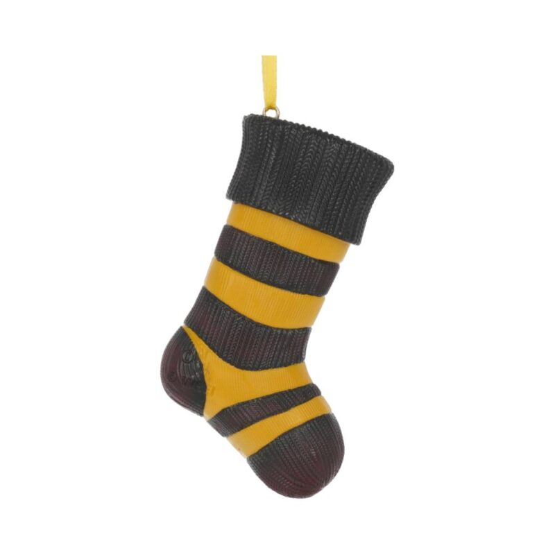 Officially Licensed Harry Potter Hufflepuff Stocking Hanging Festive Ornament Christmas Decorations 7