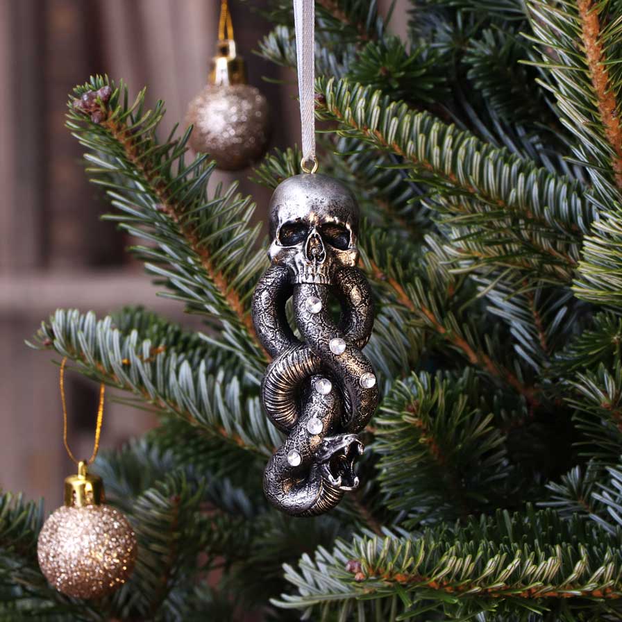 Officially Licensed Harry Potter Dark Mark Voldemort Hanging Festive Ornament Christmas Decorations 2