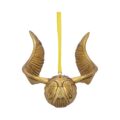 Officially Licensed Harry Potter Golden Snitch Quidditch Hanging Ornament Christmas Decorations 4