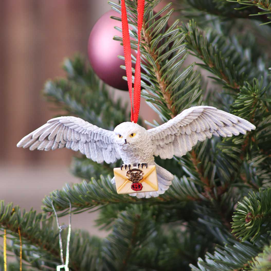 Harry Potter Hedwig Owl Hanging Festive Decorative Ornament Christmas Decorations 2