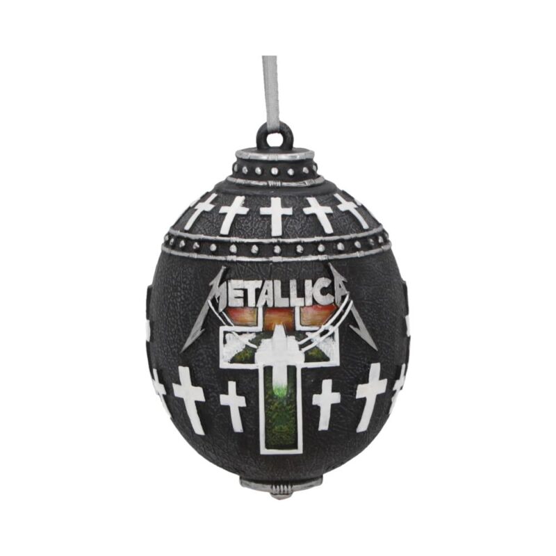 Officially Licensed Metallica Master of Puppets Album Hanging Ornament Christmas Decorations