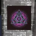 Harry Potter Deathly Hallows Neon Crystal Clear Art Crystal Clear Pictures 4