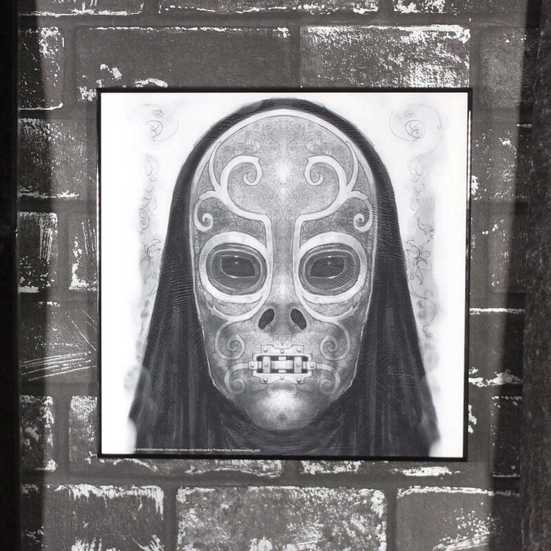 Harry Potter Death Eater Mask Grayscale Crystal Clear Picture Art Crystal Clear Pictures 9