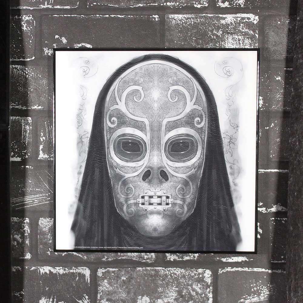 Harry Potter Death Eater Mask Grayscale Crystal Clear Picture Art Crystal Clear Pictures 2