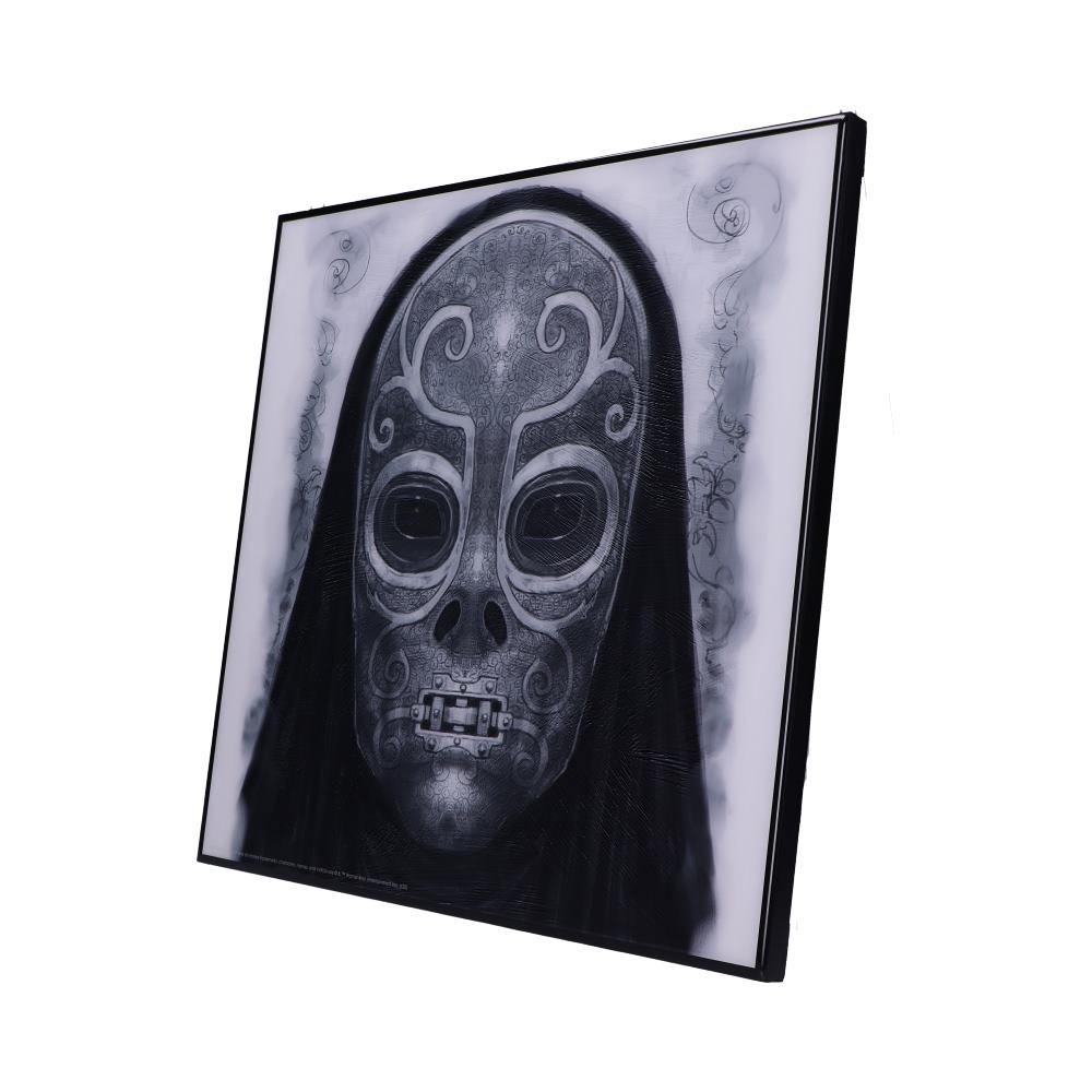Harry Potter Death Eater Mask Grayscale Crystal Clear Picture Art Crystal Clear Pictures