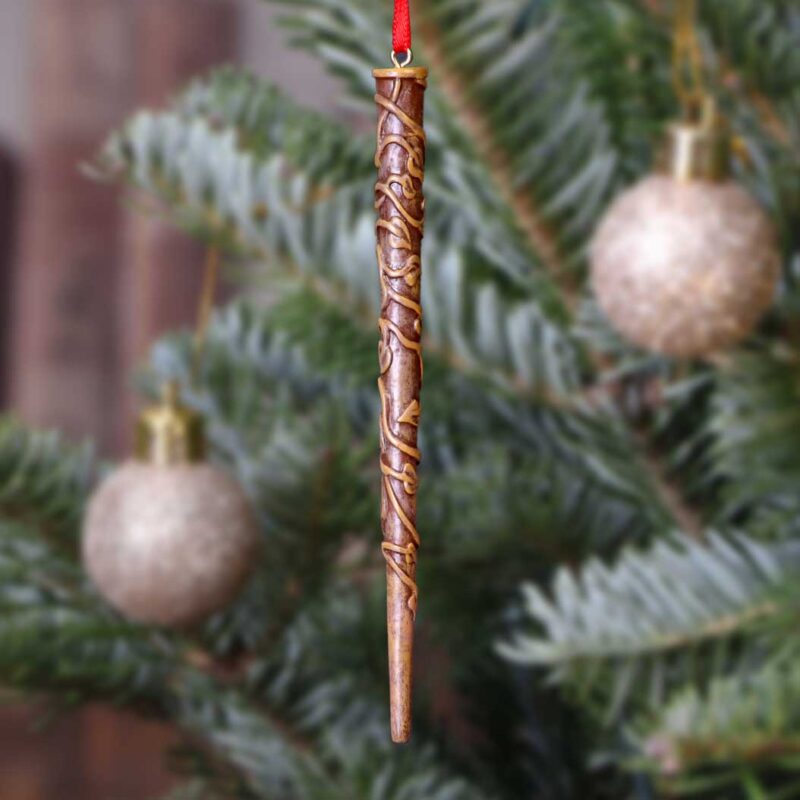 Harry Potter Hermione’s Wand Hanging Festive Decorative Ornament Christmas Decorations 9