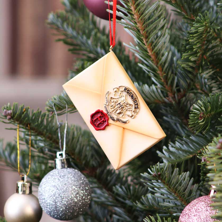 Harry Potter Hogwarts Acceptance School Letter Hanging Ornament Christmas Decorations 2