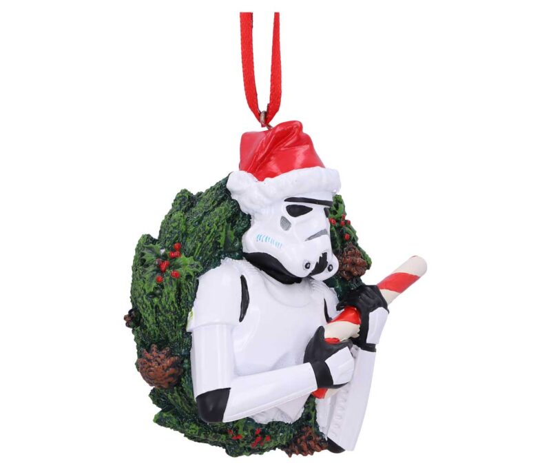 Officially Licensed Stormtrooper Wreath Hanging Ornament Christmas Decorations 5