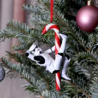 Star Wars Original Stormtrooper Candy Cane Hanging Ornament 12cm Christmas Decorations 2