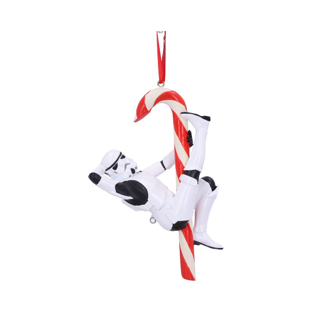 Officially Licensed Stormtrooper Candy Cane Hanging Ornament 12cm Christmas Decorations