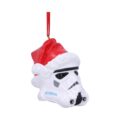 Officially Licensed Stormtrooper Santa Hat Hanging Ornament 8.3cm Christmas Decorations 8