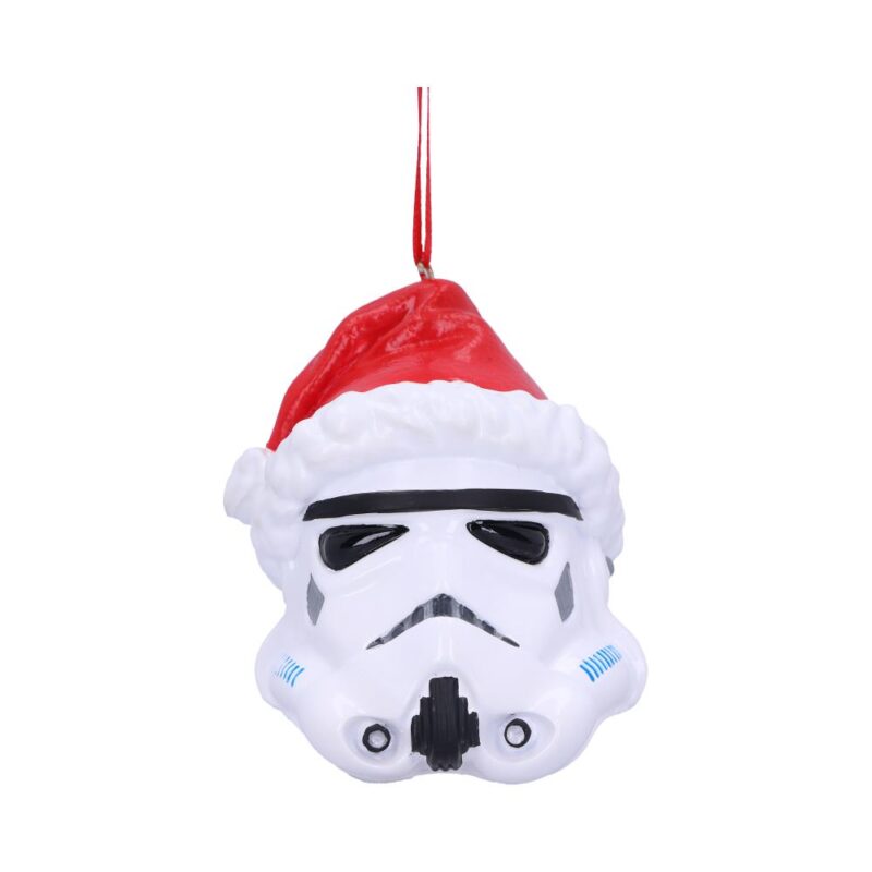 Officially Licensed Stormtrooper Santa Hat Hanging Ornament 8.3cm Christmas Decorations