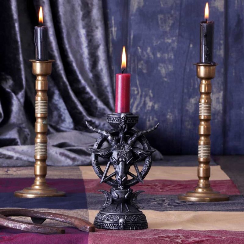 Baphomet Candle Holder 15.5cm Candles & Holders 9