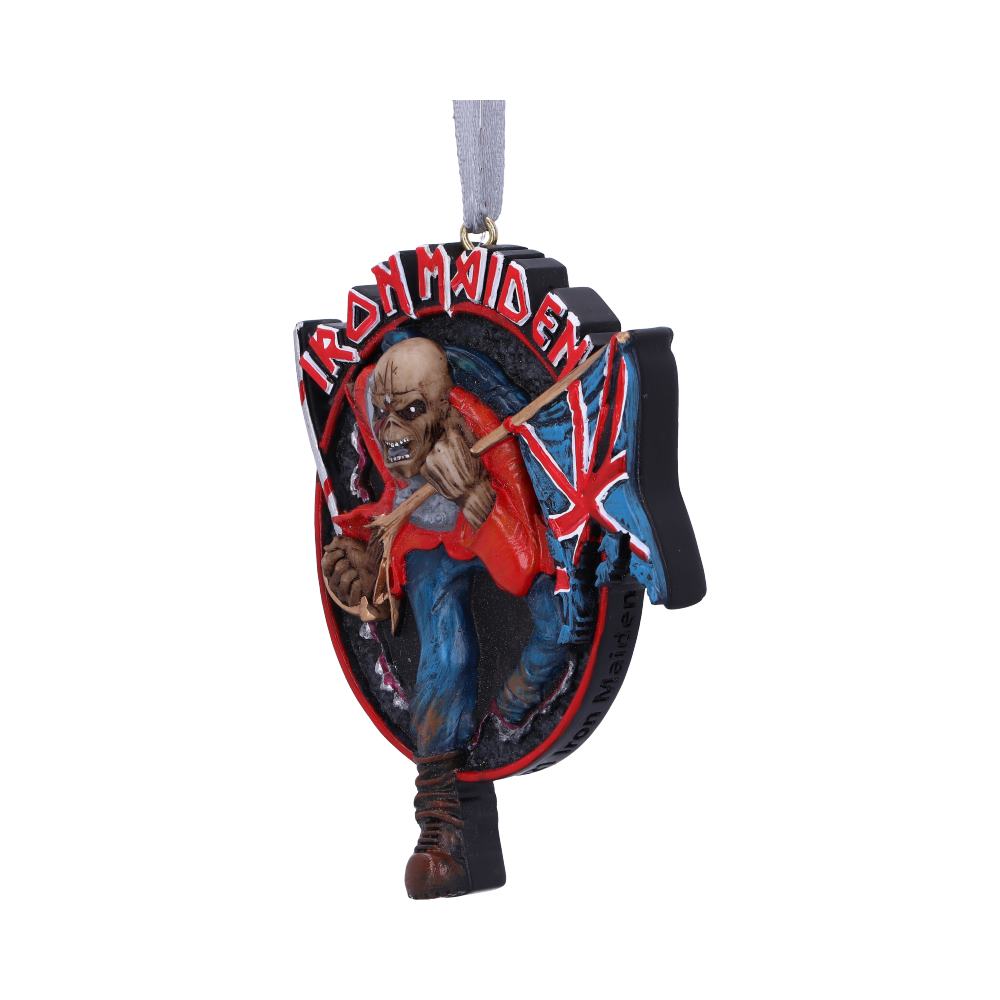 Iron Maiden The Trooper Hanging Ornament 8.5cm Christmas Decorations 2