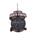 Five Finger Death Punch Hanging Ornament 9.5cm Christmas Decorations 8