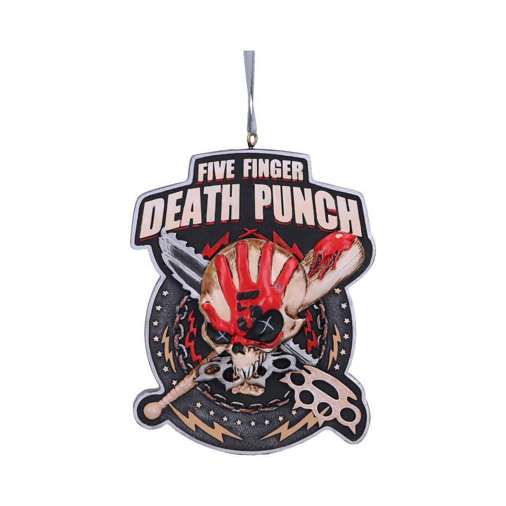 Five Finger Death Punch Hanging Ornament 9.5cm Christmas Decorations