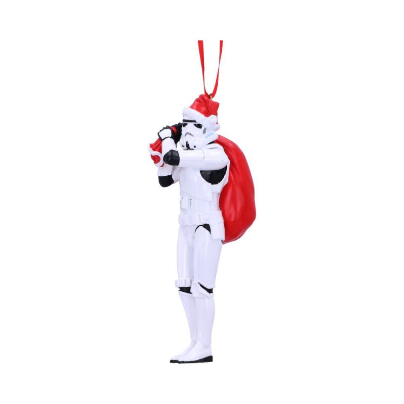 Officially Licensed Stormtrooper Santa Sack Hanging Ornament 13cm Christmas Decorations 3