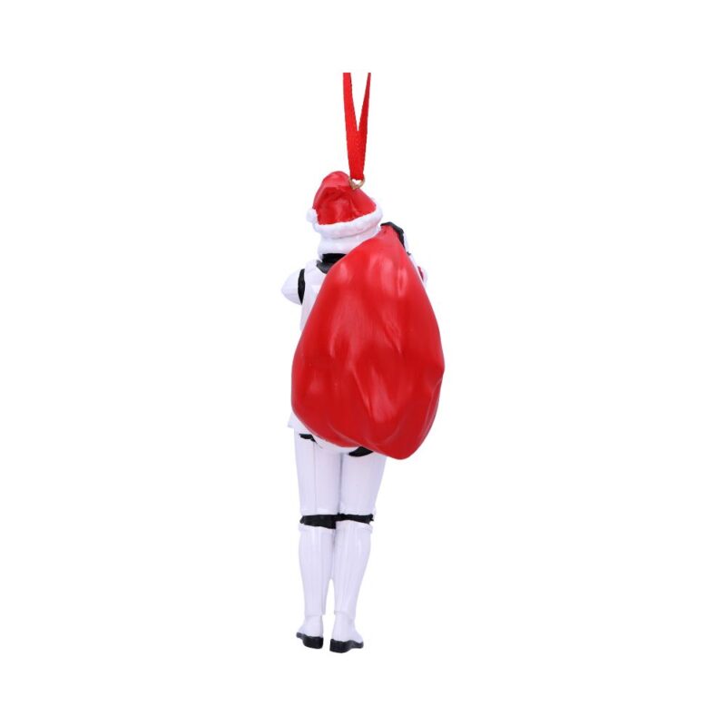 Officially Licensed Stormtrooper Santa Sack Hanging Ornament 13cm Christmas Decorations 5