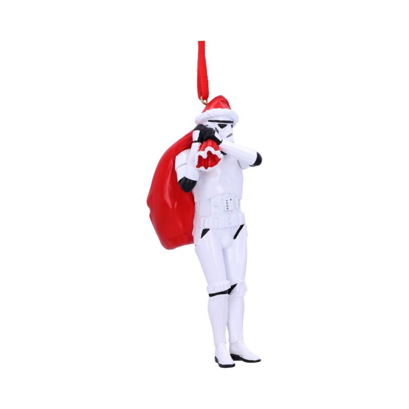 Officially Licensed Stormtrooper Santa Sack Hanging Ornament 13cm Christmas Decorations 7