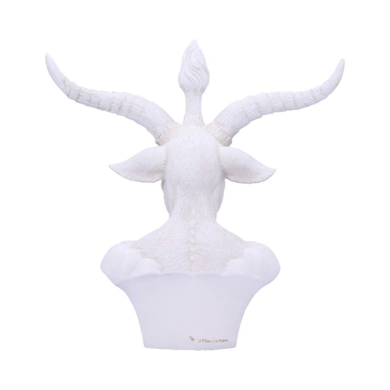 White Baphomet Bust 33.5cm Figurines Large (30-50cm) 5
