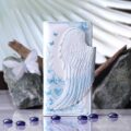 White Angel Wings Embossed Purse 18.5cm Gifts & Games 10