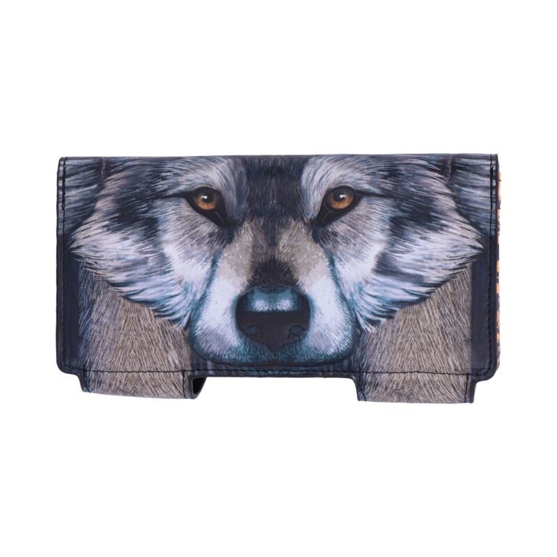 Guardian Wolf Embossed Purse 18.5cm Gifts & Games