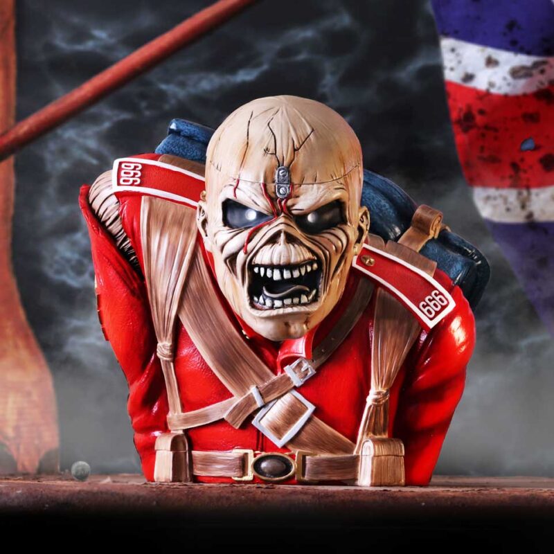Iron Maiden The Trooper Bust Box 26.5cm Boxes & Storage 9